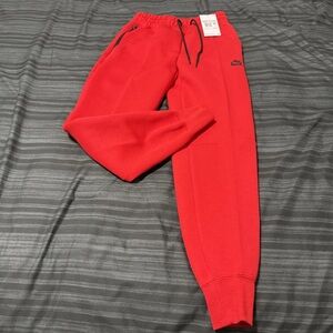 Nike Sportswear Tech Fleece Mid-Rise Joggers FB8330-633 Women's Size XS Red